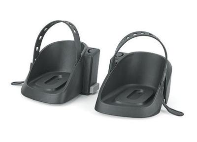 Bobike Voetbakset met veiligheidsgespen one mini - zwart