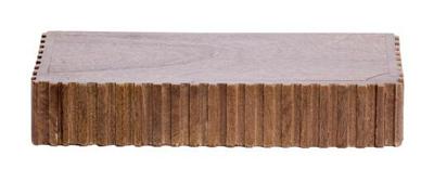 Light & Living Wandplank 'Gatura' Mangohout, 40cm, kleur Bruin