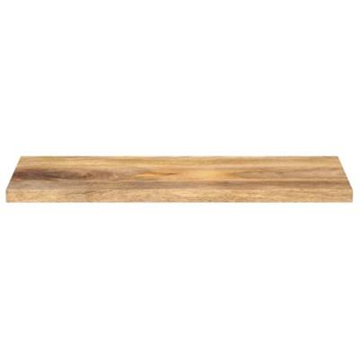 Tafelblad rechthoekig 80x30x3,8 cm massief mangohout