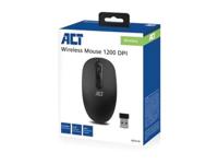 ACT AC5110 Draadloze Muis | 1200 DPI | Nano Ontvanger | Zwart - thumbnail