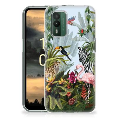 TPU Hoesje voor Nokia XR21 Jungle TPU Hoesje voor Nokia XR21 Jungle