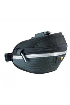 Topeak zadeltas wedge pack ii s, 0.8l, zwart