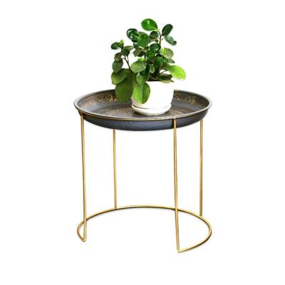 Eenvoudige koffietafel mini thee set vouwen bloem pot rack woonkamer meubilair Eenvoudige koffietafel mini thee set vouwen bloem pot rack woonkamer meubilair