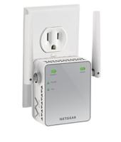 Netgear EX2700-100UKS 300 Mbps WiFi range extender - thumbnail
