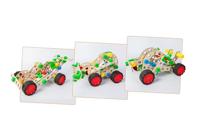 Constructor Junior 3in1 Sportauto 107 stuks - thumbnail