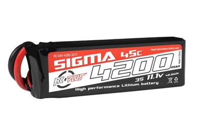 RC Plus Lipo 45c 11,1 volt 4200mah met XT60 stekker RC Plus Lipo 45c 11,1 volt 4200mah met XT60 stekker