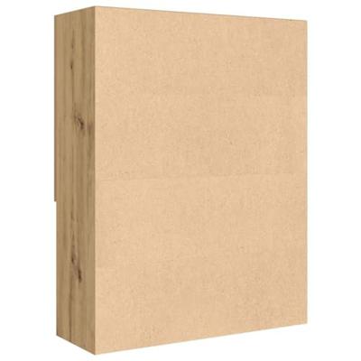 Wasmachinekast 70,5x25,5x90 cm artisanaal eikenkleur Wasmachinekast 70,5x25,5x90 cm artisanaal eikenkleur