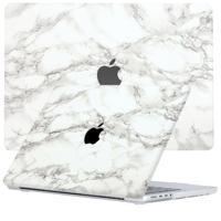 Lunso MacBook Pro 14 inch (2021-2024) coes - case - Marble Cosette - thumbnail