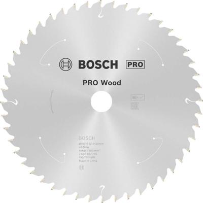 Bosch Accessories Bosch Power Tools 2608837705 Hardmetaal-cirkelzaagblad 190 x 20 mm Aantal tanden: 48 1 stuk(s)