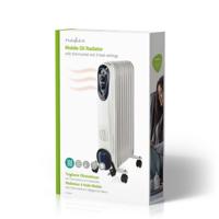 Nedis Mobiele Olieradiator | 800 / 1200 / 2000 W | 9 Vinnen | 1 stuks - HTOI30WT9 HTOI30WT9 - thumbnail