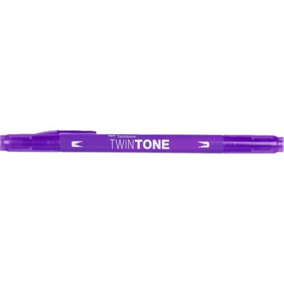 Tombow • twintone dual-tip brushpen violet
