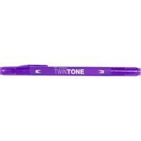 Tombow • twintone dual-tip brushpen violet - thumbnail