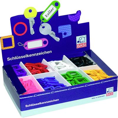 Basi 8560-9000 Sleutelclip 8-kleurig 1 set(s) Basi 8560-9000 Sleutelclip 8-kleurig 1 set(s)