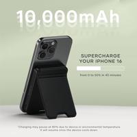 Satechi OntheGo magnetische Qi2 Powerbank met Stand (10.000mAh/20W) - Black - thumbnail