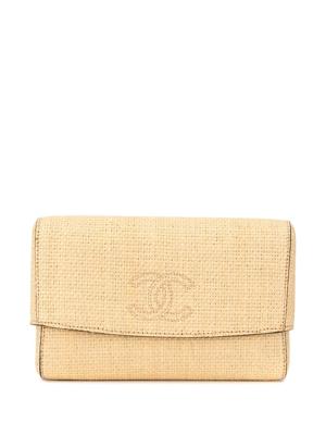 Chanel Pre-Owned 1998s CC clutch - Brown