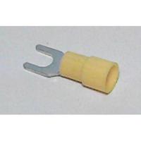 Bofix Doos a 25 kabelschoentjes vork m6 geel - thumbnail