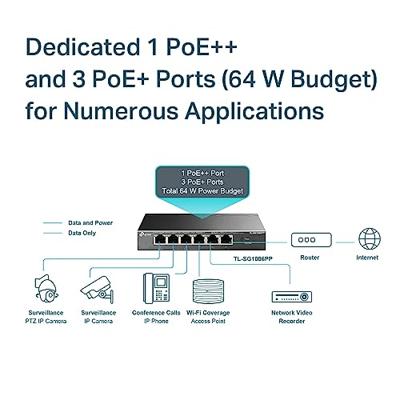 Switch TP-Link TL-SG1006PP
