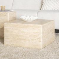 Eleonora Salontafel 'Donta' Travertin, 60 x 60cm - thumbnail