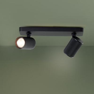 Brilliant 2-lichts opbouwspotMarty zwart - G99202/76