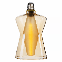 Design led lamp Rookglas E27 fitting 21 cm - thumbnail