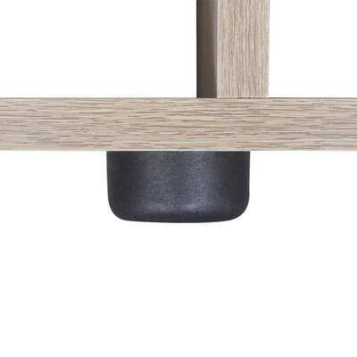 vidaXL Boekenkast/presentatiemeubel trapvormig 107 cm eikenkleur vidaXL Boekenkast/presentatiemeubel trapvormig 107 cm eikenkleur