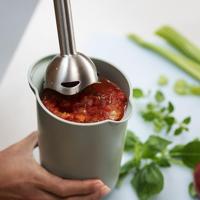 Mepal mixbeker met deksel 1l chalk - thumbnail