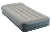 Intex luchtbed Dura Beam Pillow Mid-Rise 99 x 191 cm PVC grijs - thumbnail