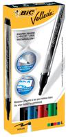 Velleda Whiteboardmarker Liquid Ink Pocket doos van 4 stuks in geassorteerde kleuren - thumbnail