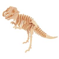 Eureka Gepetto's workshop houten bouwpakket 3d - tyrannosaurus - thumbnail