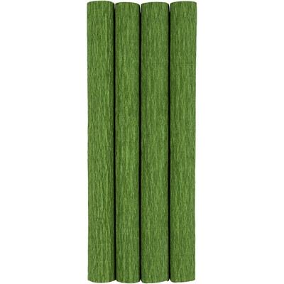 Creativ Company Crêpepapier, vel 25x60 cm, crêpe-verhouding: 180%, 105 gr, lime groen, 4 vel/ 1 doos