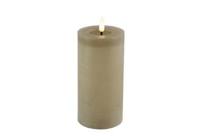 Stompkaars rustiek 7,5CM LED ro Lyon L beige