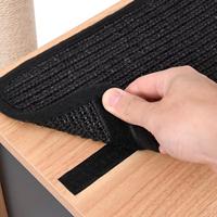 VidaXL Kattenkrabpaal met sisal krabmat 129 cm - thumbnail