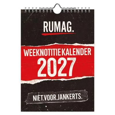 Rumag WEEKnotitiekalender 2027 Rumag WEEKnotitiekalender 2027