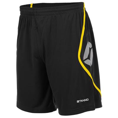 Stanno 420117 Pisa Short - Black-Yellow - XL Stanno 420117 Pisa Short - Black-Yellow - XL