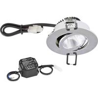 EVN PC20N61140 LED-inbouwlamp LED LED vast ingebouwd 6 W Chroom - thumbnail