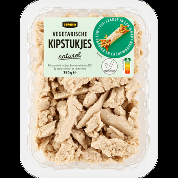 Jumbo Vegetarische Kipstukjes Naturel 350 g