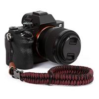 C-Rope Claw Camera wrist strap Red Dots, 30cm Paracord - thumbnail