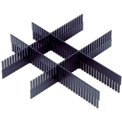 Adam Hall 87402P2 vakverdeling voor 2 HE racklade Adam Hall 87402P2 vakverdeling voor 2 HE racklade