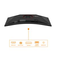 AOC Gaming CU34G4Z - 34 inch WQHD Curved Monitor, 240 Hz, FreeSync Prem., HDR400 (3440 x 1440, 1ms GtG, 2x HDMI 2.1, 1x DisplayPort 1.4, USB-hub) zwart-rood - thumbnail