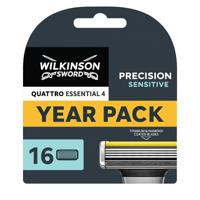 Wilkinson Wilkinson Sword Quattro Titanium Sensitive - 16 scheermesjes voordeelpack - thumbnail