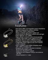 NiteCore NU21 weiß Hoofdlamp LED werkt op een accu 360 lm - thumbnail