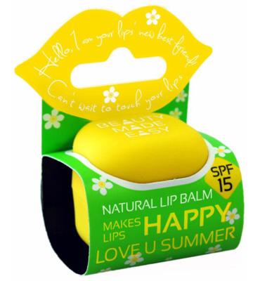 Beauty Made Easy Lipbalm love u sunny SPF15 6.8 Gram