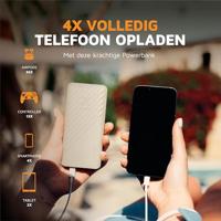 Xtorm Go2 Power Pack 20000 mAh Powerbank Beige - thumbnail