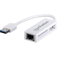 Manhattan Fast Ethernet Adapter Netwerkadapter 100 MBit/s USB-A 2.0 - thumbnail