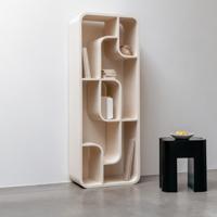 Zuiver Wandkast 'Seven' Eikenhout,160 x 60cm, kleur Beige - thumbnail