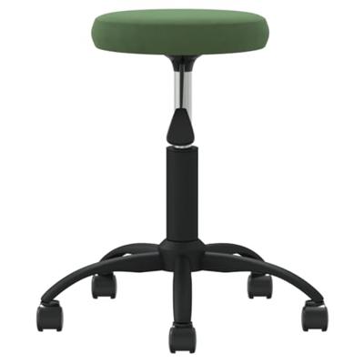 VidaXL Massagekruk fluweel donkergroen - thumbnail