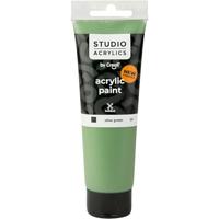 Creall Studio Acrylverf, dekkend, olive green (59), 120 ml/ 1 fles - thumbnail