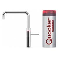 Quooker Fusion square met PRO3 boiler 3-in-1 kokend water kraan Chroom - thumbnail