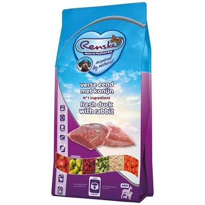 Renske Adult droogvoer verse eend & konijn 2kg