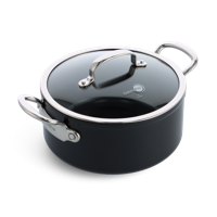 Barcelona Pro Kookpan met deksel 24cm - thumbnail